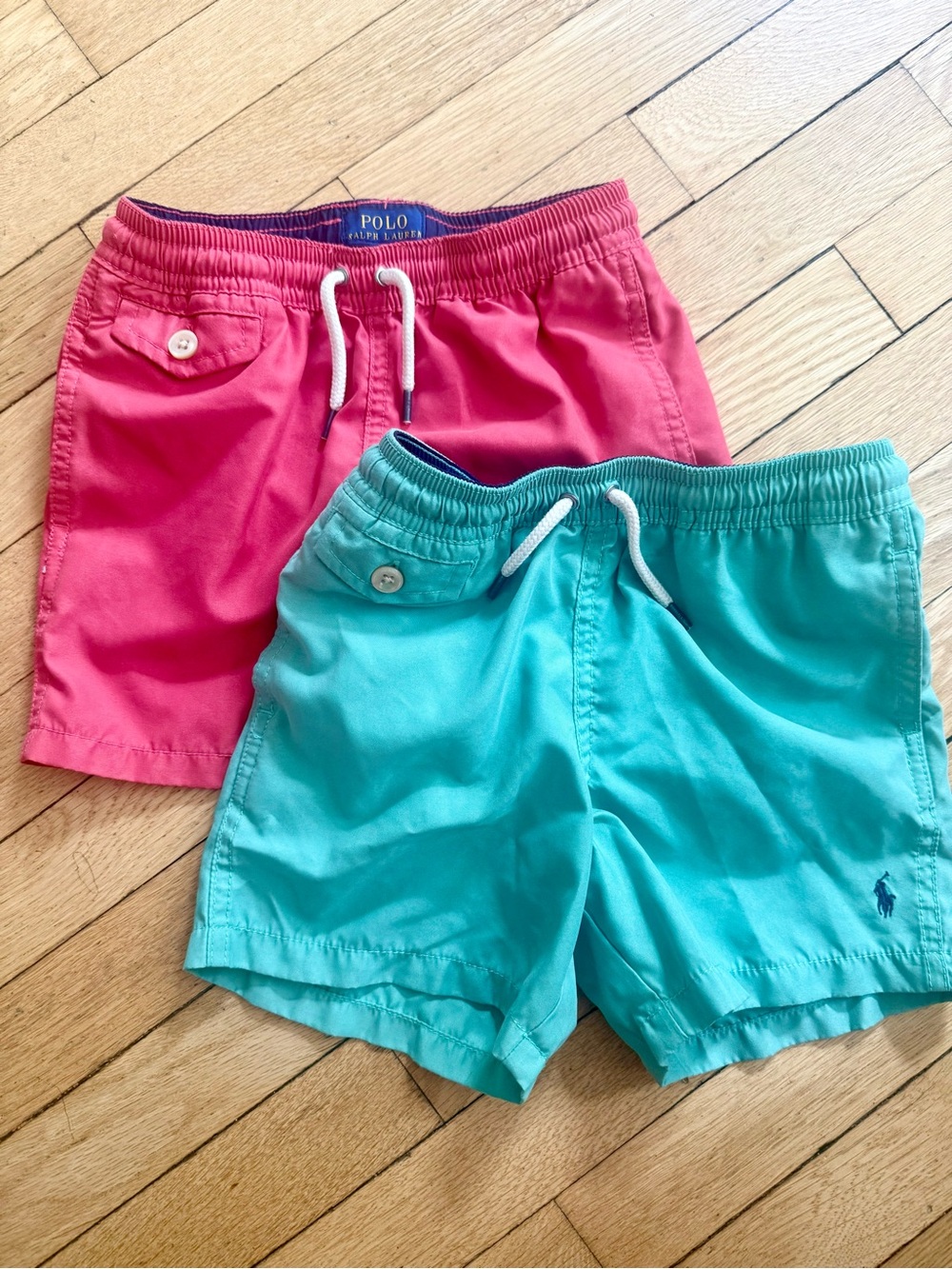 Ralph Lauren Boys Traveler Swim Trunks Bundle Size 6